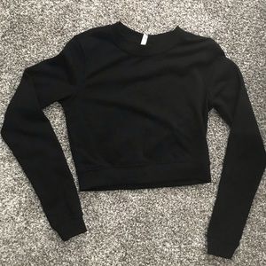 Black crewneck